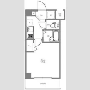 LーFLAT南品川【3階】の間取り