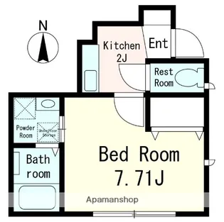 カーサ ヴェルデ【1階】の間取り