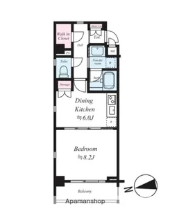 FORTIS大森【1階】の間取り