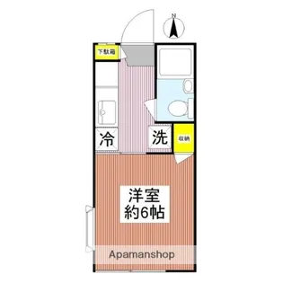 コーポなぎさ【203号室】の間取り