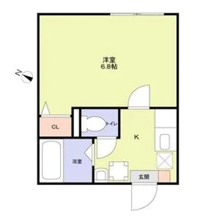 ティーグル矢口渡【1階】の間取り
