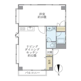 ソフィアMK【2階】の間取り