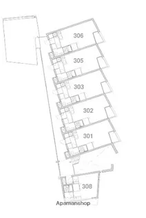 NOTCHES【301号室】の間取り