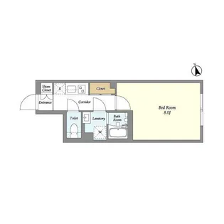 ルネサンスコート蒲田【2階】の間取り