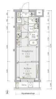 ミライズ下丸子アロー【3階】の間取り
