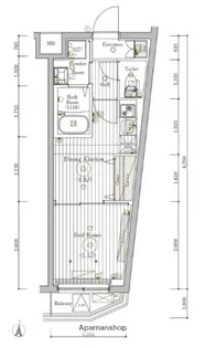 ミライズ下丸子アロー【4階】の間取り