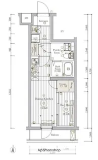 ミライズ下丸子アロー【5階】の間取り