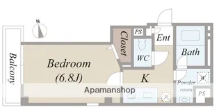 LAULEA SHELL【1階】の間取り