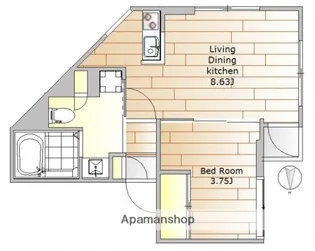 FELIZ【2階】の間取り