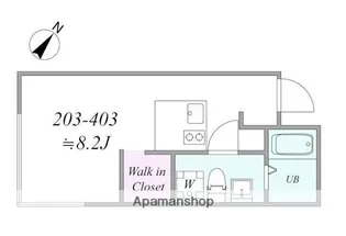 TRIAS622【403号室】の間取り
