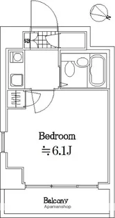 パレ・ドールアイディ大森【4階】の間取り