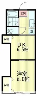 白百合荘【2階】の間取り