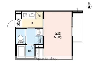 ROBOT HOME 平和島【3階】の間取り