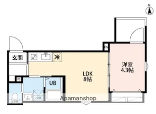 ROBOT HOME 平和島【2階】の間取り