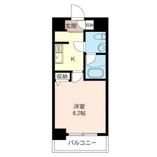 LASANTE品川シーサイドⅠ【3階】の間取り