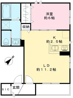 DOMIR EBARA【301号室号室】の間取り
