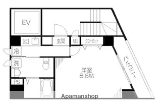 エクセルピア北糀谷2番館【6階】の間取り