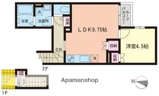 PRAYER SHO【2階】の間取り