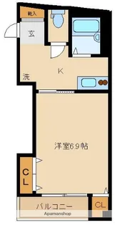 グランデールフジ【2階】の間取り