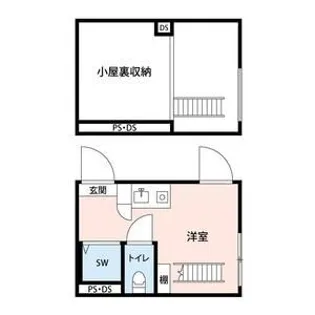 KULA不動前【1階】の間取り