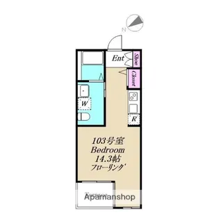 GLOSS TERRACE【1階】の間取り