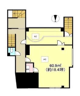 第6シンエイビル【1F号室】の間取り
