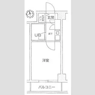 ロイヤルガーデン武蔵小山【2階】の間取り