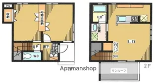 ベル・カーサ【1階】の間取り