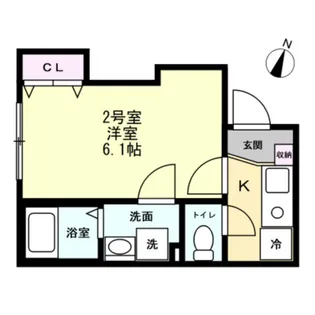 ブリーゼ平町【1階】の間取り