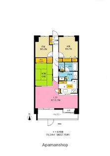 WISE222【116号室】の間取り