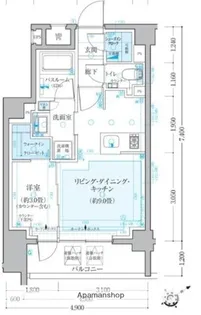 クリオラベルヴィ不動前グランクラス【3階】の間取り