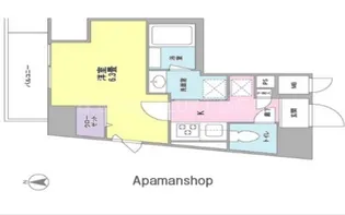 L’AXE京急蒲田【5階】の間取り