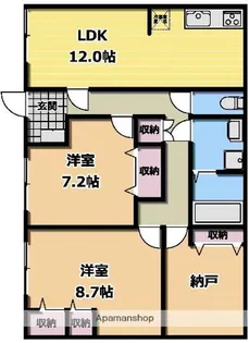 RELIVE BH蒲田【1階】の間取り