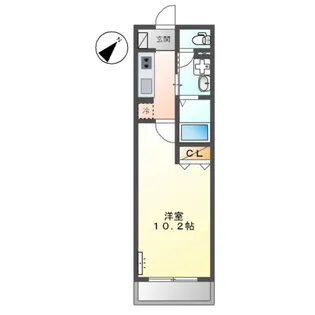 ファミリア池上【2階】の間取り