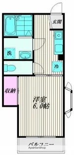 クローバーハイムⅡ【2階】の間取り