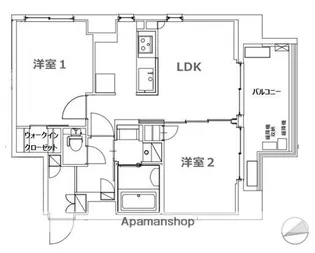 サクラテラス大森【5階】の間取り