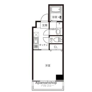 DELCCS大森【3階】の間取り