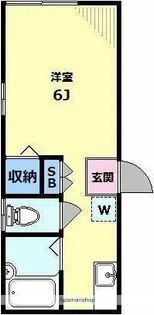 ハイムA【2階】の間取り