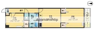 第5小山マンション【205号室】の間取り