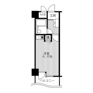 ライオンズマンション久が原第5【4階】の間取り