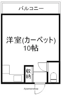 和田マンション【102号室】の間取り