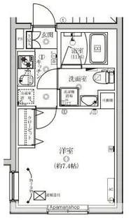 VERXEED STAIR OMORI KITA【3階】の間取り