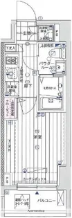 メインステージ南品川【10階】の間取り