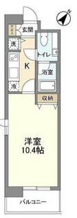 ヴィエント中目黒【3階】の間取り