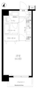 アイルグランデ羽田【1階】の間取り