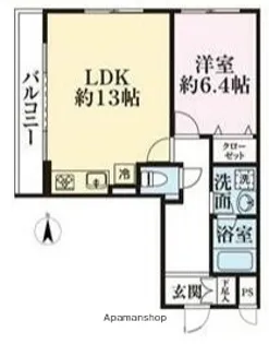 PARK LANE山王【3階】の間取り