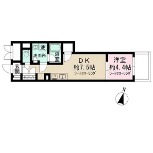 ADMIRAL HIMONYA【2階】の間取り