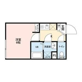 PRIME大崎【1階】の間取り
