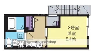 プレナ蒲田【3階】の間取り