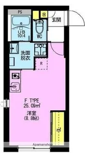 ADORE URBAN大森町【5階】の間取り
